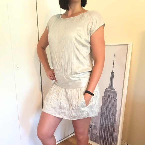 Theory Dresses & Skirts - Theory silver dress